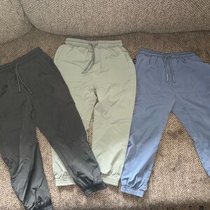 Kids Jogger Pants Set - Black, Gray, Blue